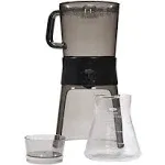 OXO 1272880 Portable 32 oz Hot or Cold Brew Coffee Maker with Glass Carafe