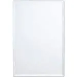 Better Bevel Frameless Rectangle Mirror | 30" x 36" Bathroom Wall Mirror w/Beveled Edge | Ultra-Flush Hanging System (Horizontal or Vertical)