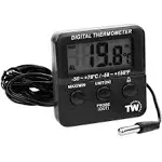 Digital Fridge Thermometer with Alarm and Max Min Temperature Feature Freezer Chiller Cooler