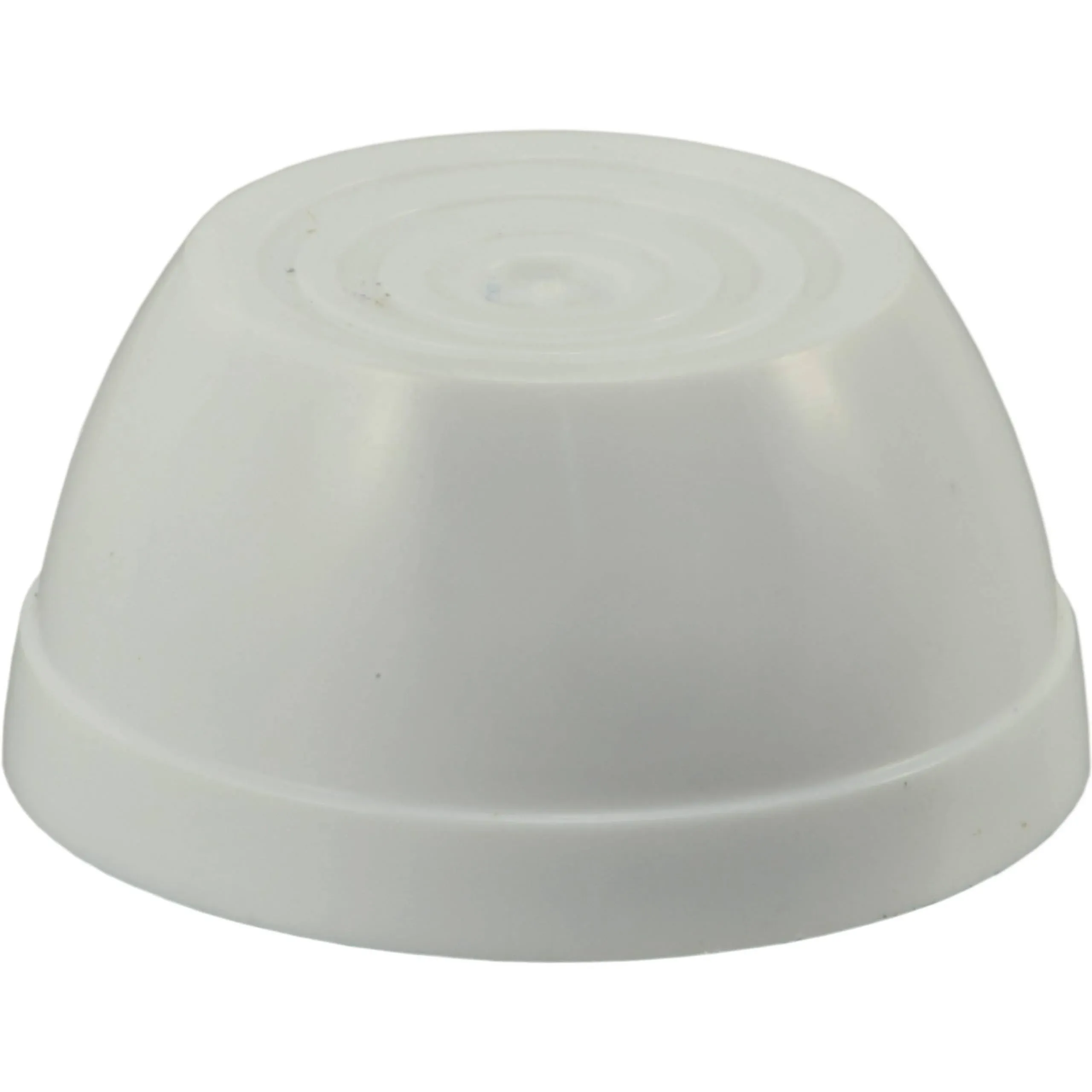 1/2" White Plastic Push Nuts 5PK