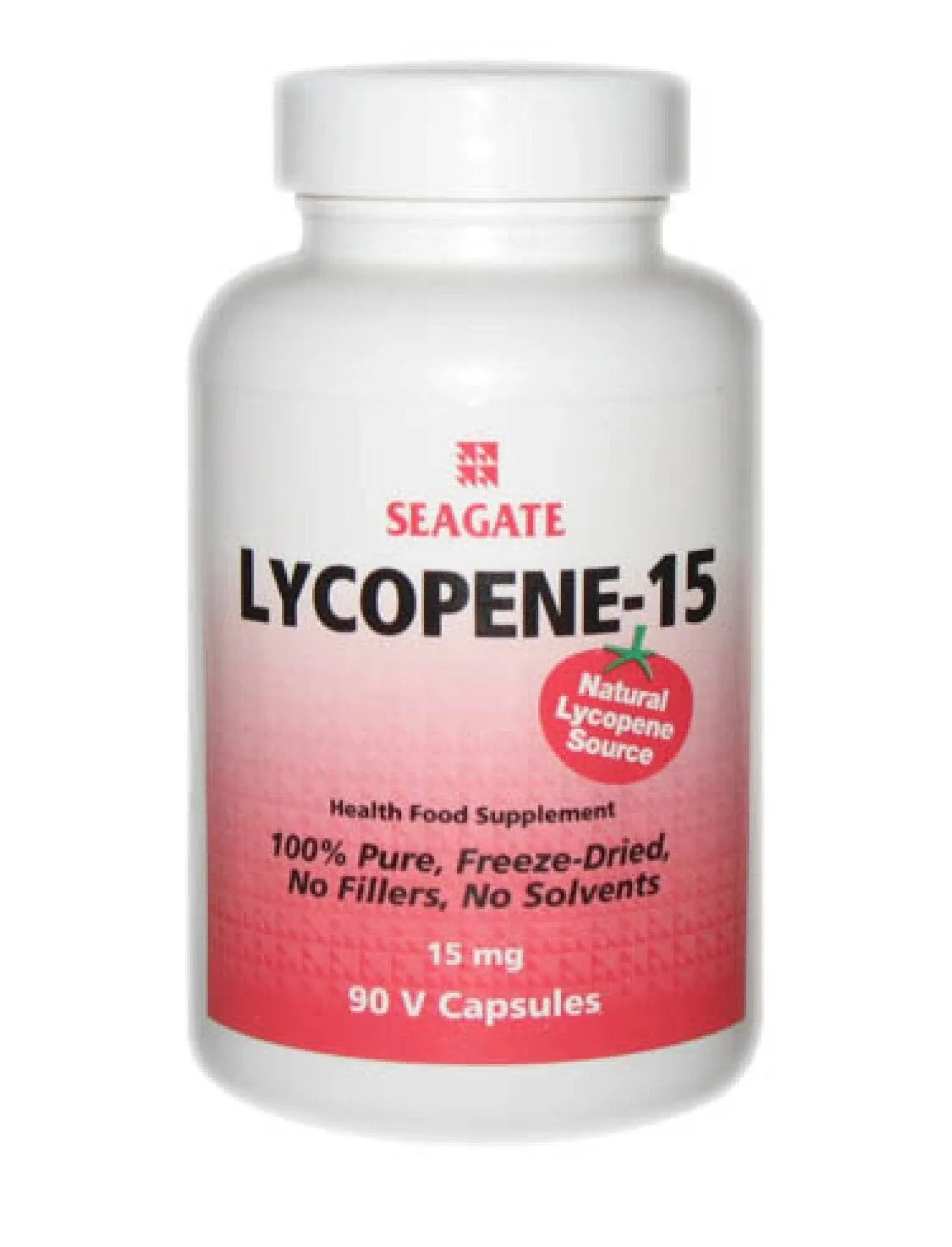 Seagate, Lycopene-15, 15 mg, 90 vcaps