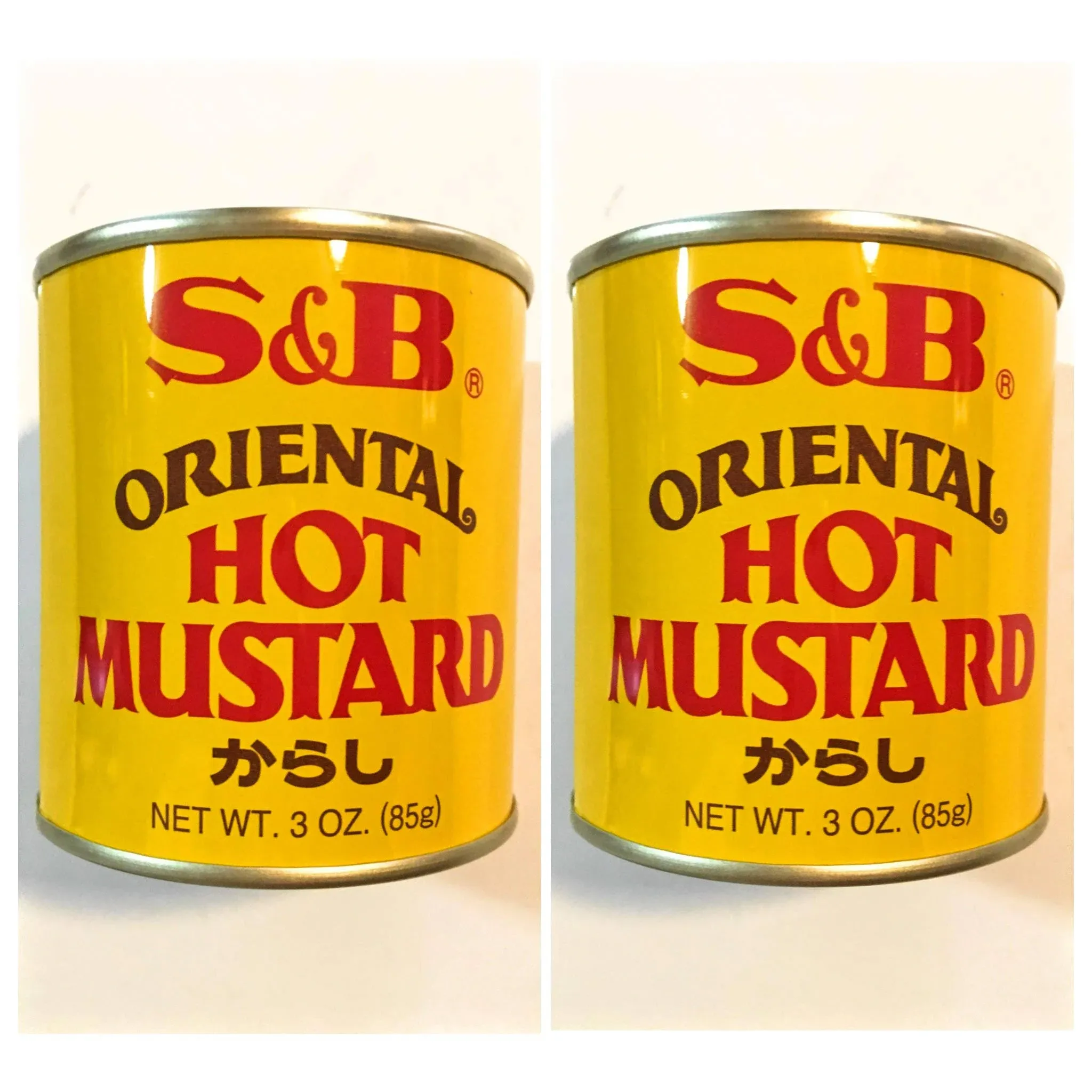 S & B Oriental Hot Mustard 3 Oz(2 Pack)