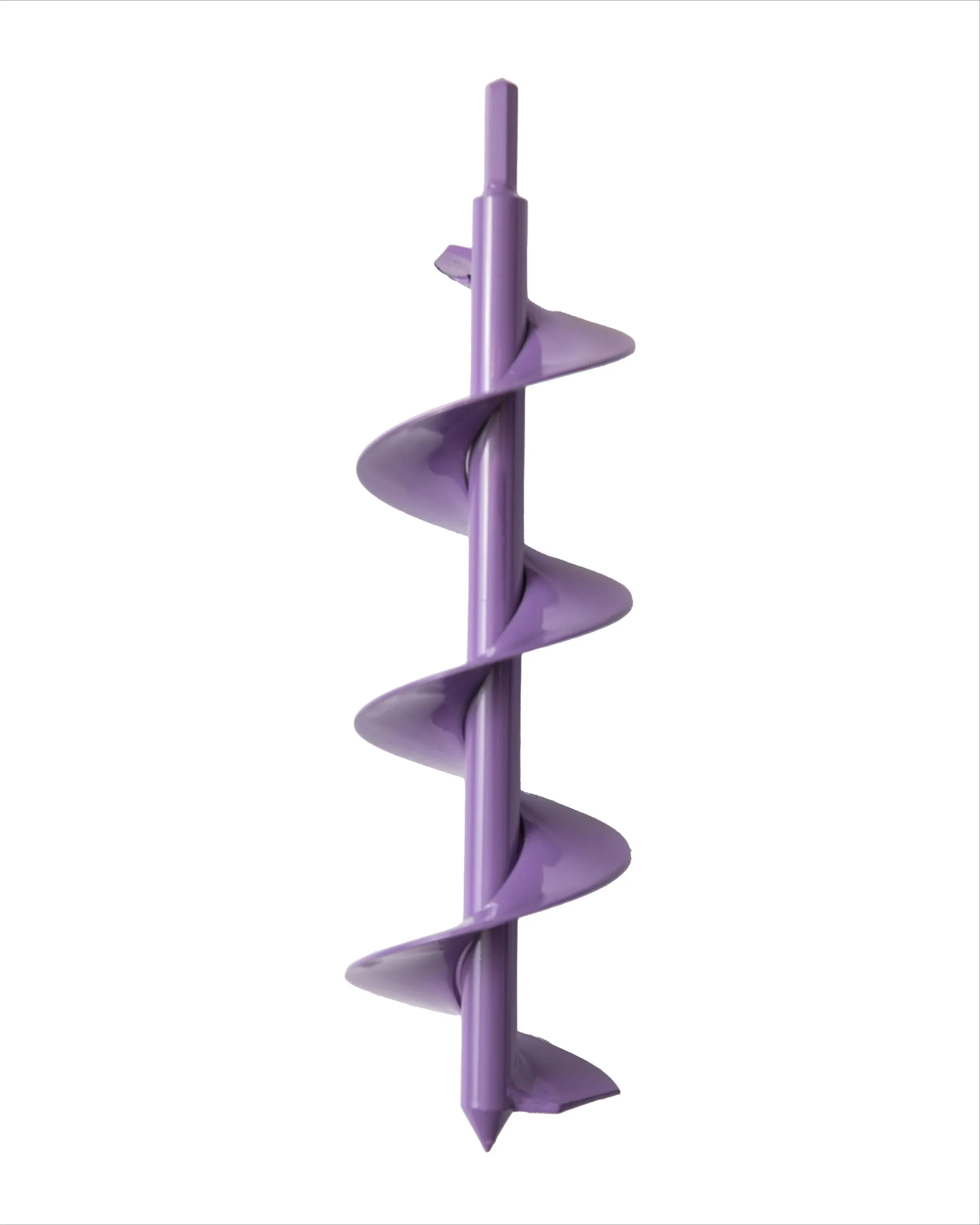 Power Planter DIY Guru Auger 3" x 12" Purple