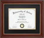 Core Art 11x14 Diploma Frame Display Certificates Mat Or Documents Without Mat