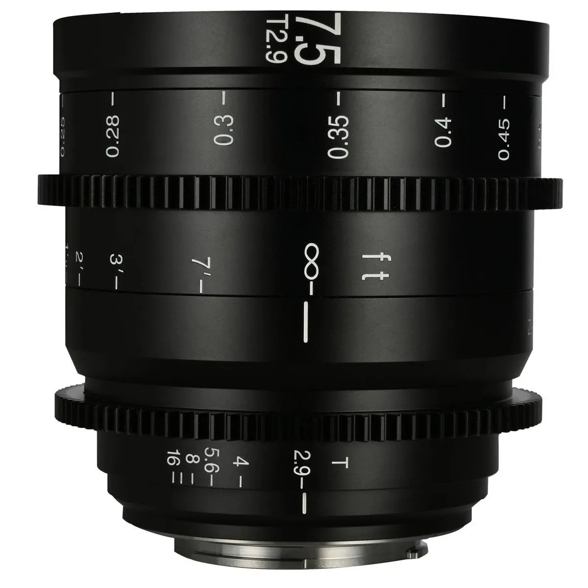 7.5mm T2.9 Zero-D S35 Cine Lens (FUJIFILM X-Mount)