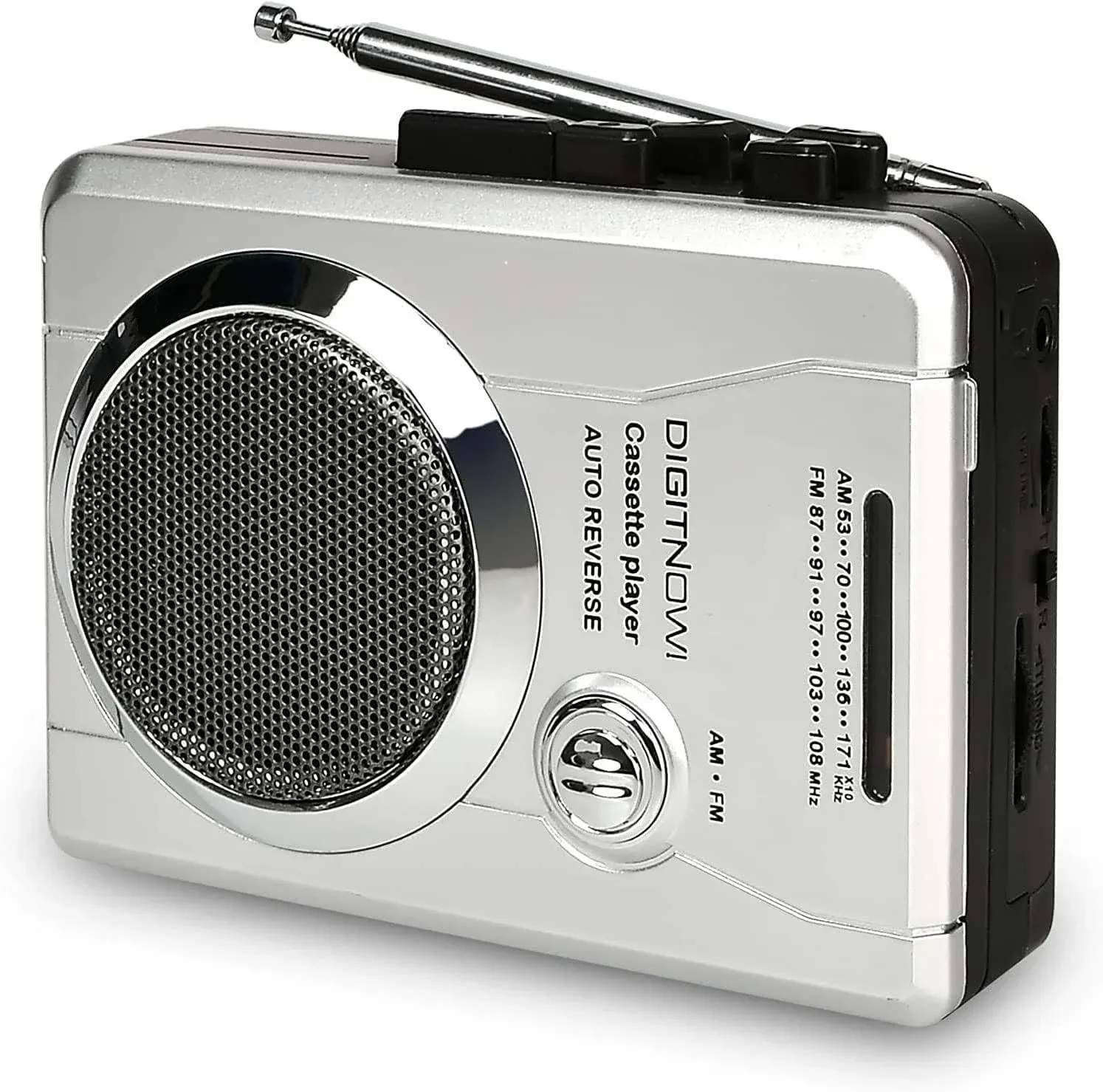 AM/FM Portable Pocket Radio and Audio Voice Personal Cassette Recorder Player 