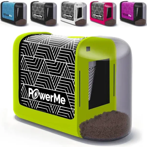 Electric Pencil Sharpener - Pencil Sharpener Battery Powered for Kids, School, Home, Office, Classroom, Artists – Battery Operated Pencil Sharpener For Colored Pencils, Ideal For No. 2 (Black)