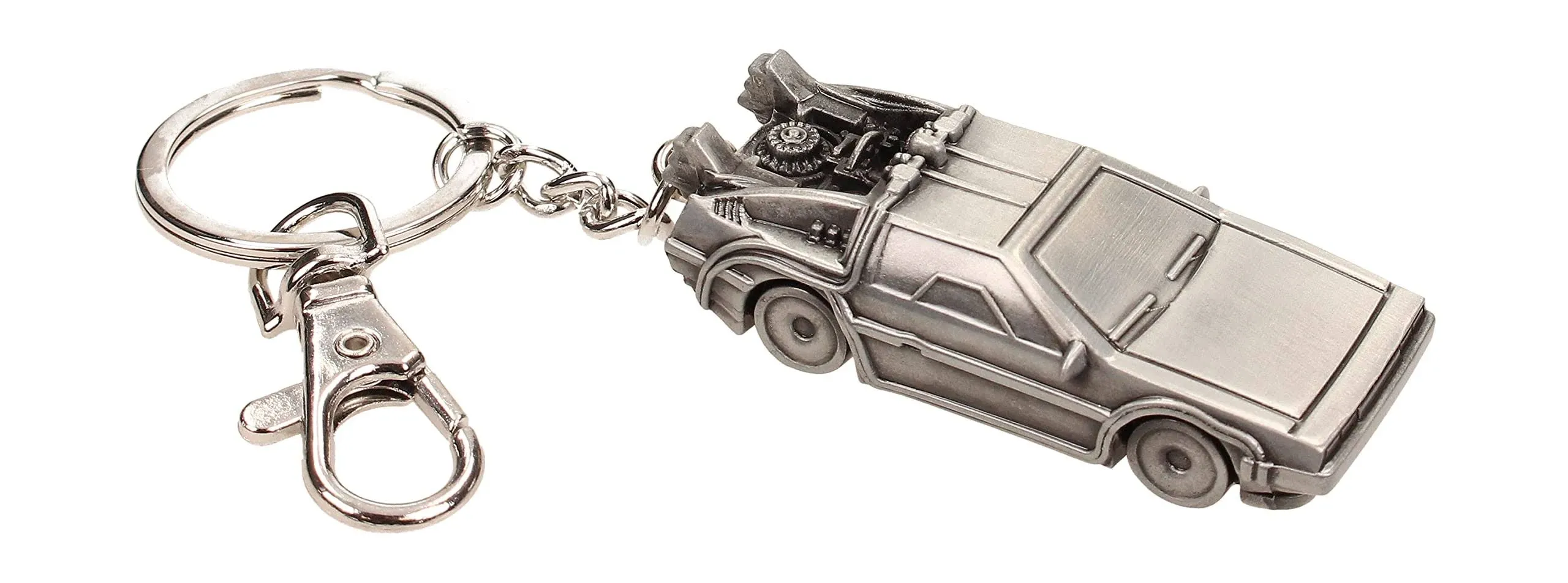 SD Toys Merchandising Delorean Back to The Future 3D Metal Keychain Standard