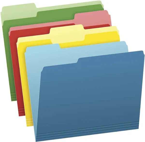 Pendaflex File Folders 1/3 Cut