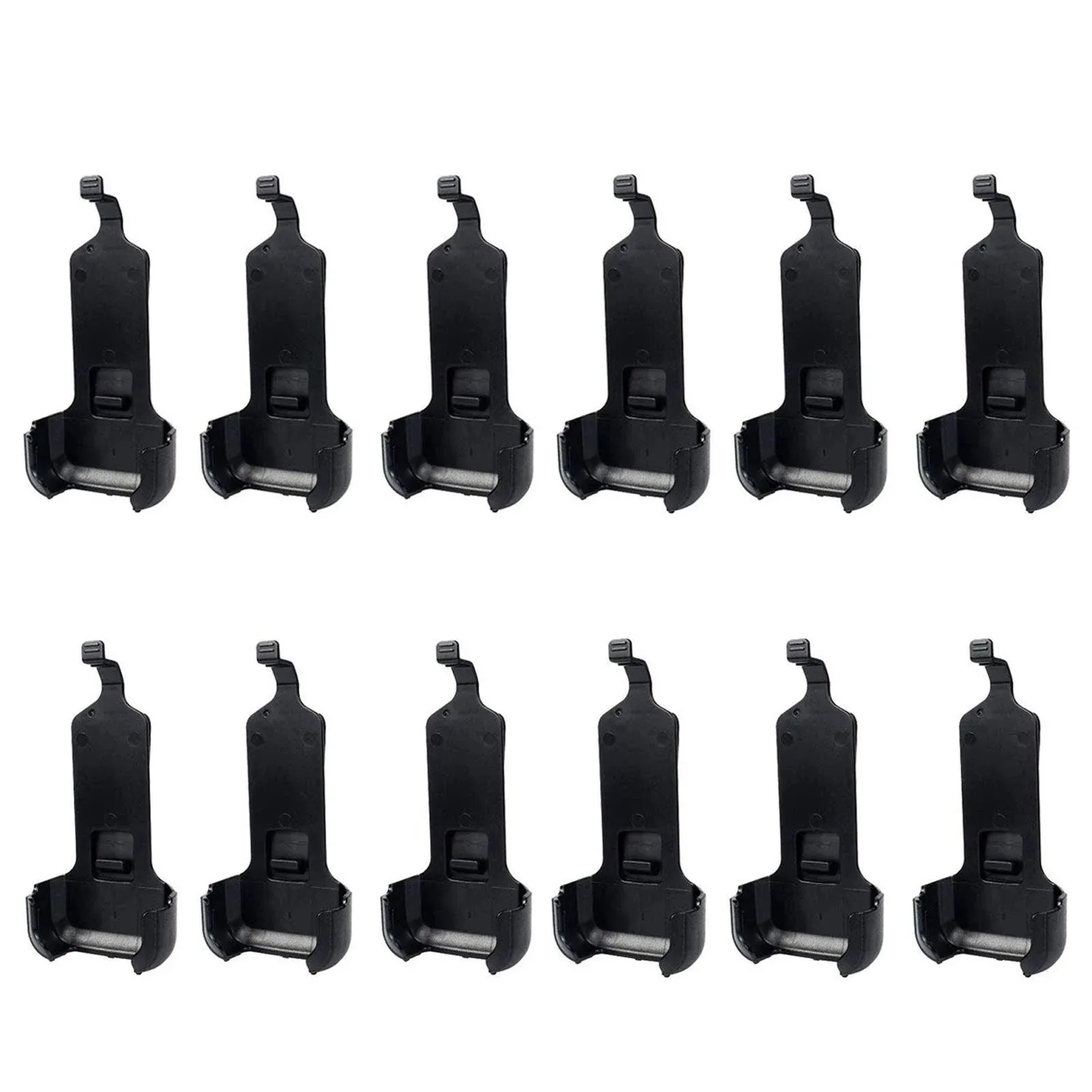 12 Pcs Original Walkie Talkie Belt Clip Compatible with Two Way Radio LUITON LT-