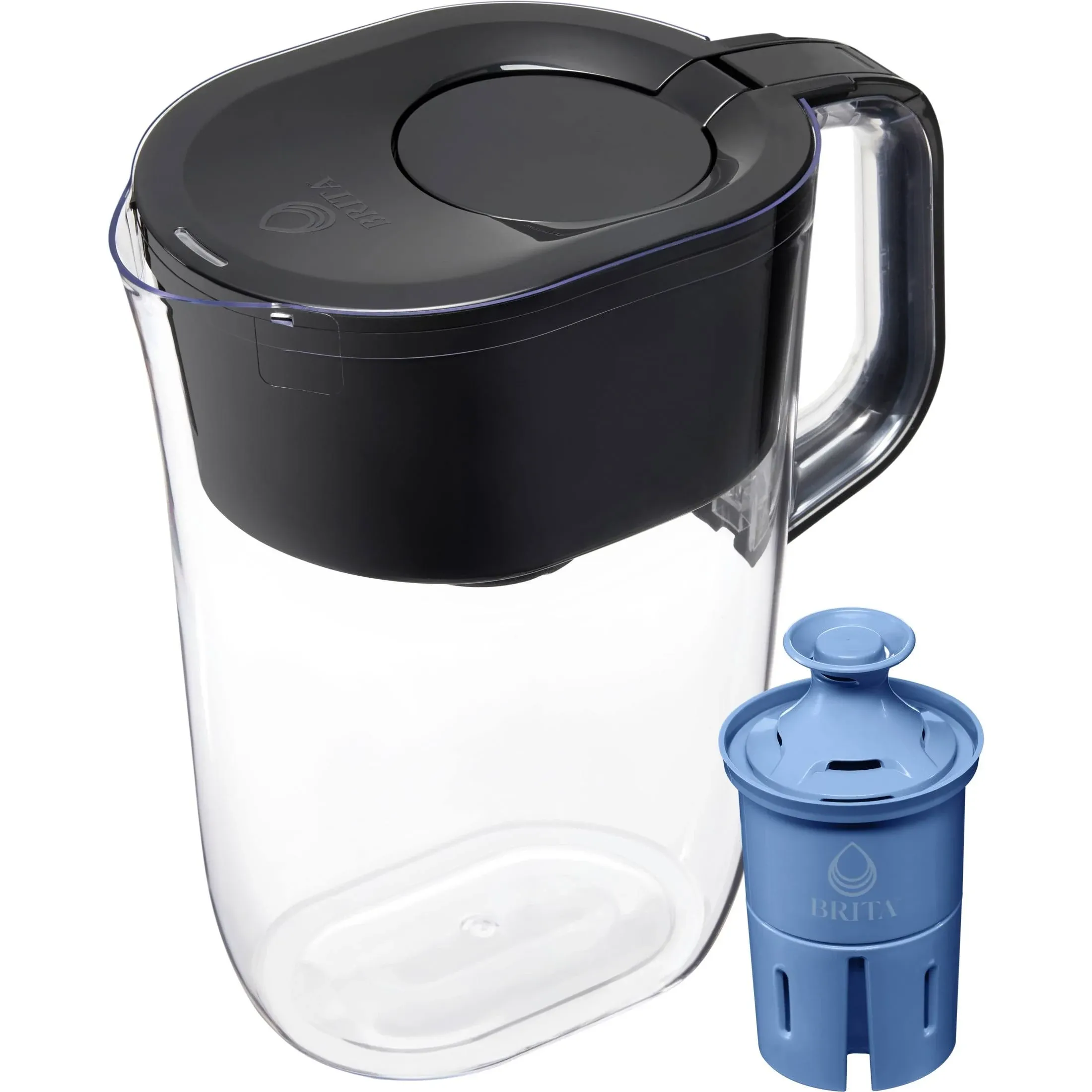 Brita Tahoe Pitcher with Elite Filter--Black