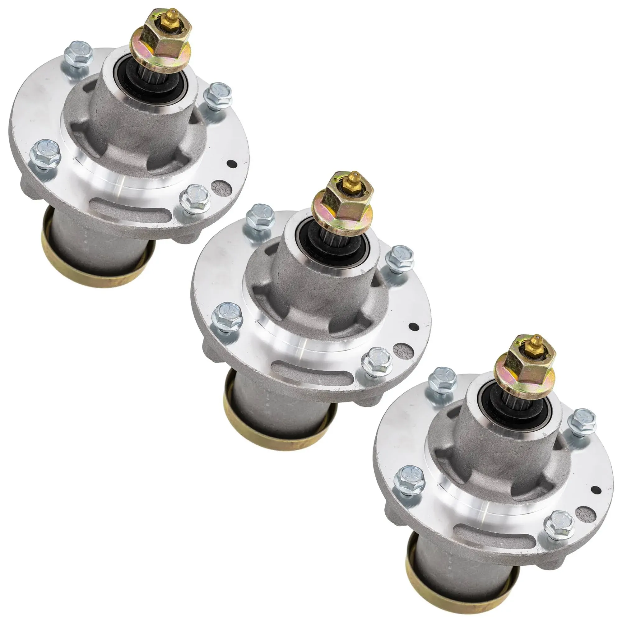 Deck Spindle Set for Jonsered GT52F 539112170 3-Pack