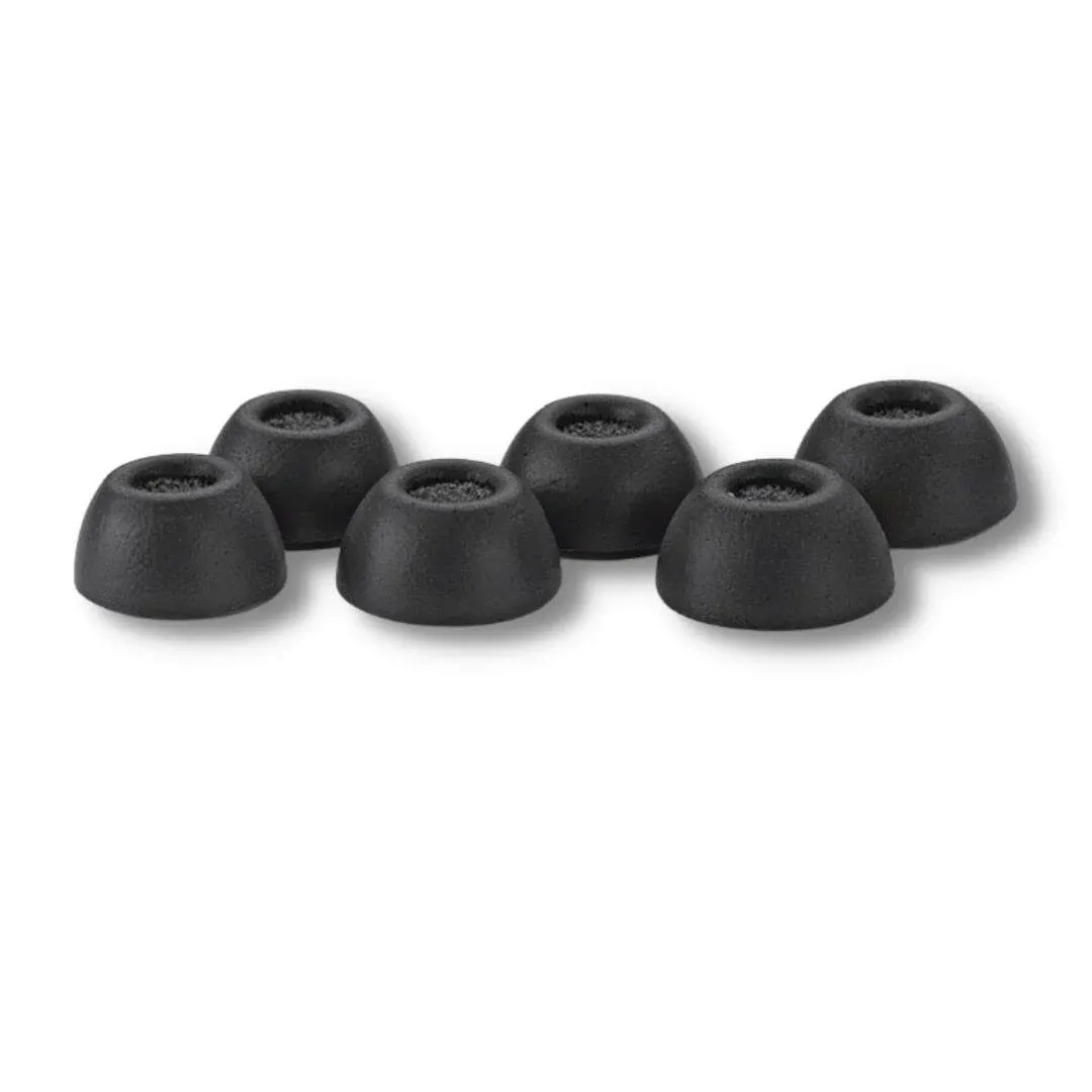 Comply TrueGrip TW-300-B Universal Replacement Earbud tip for Most True Wireless Devices; Compatible with Anker Soundcore Liberty Air 2 Pro, Nothing Ear (1), JBL Live Pro and More (Assorted, 3 Pairs)