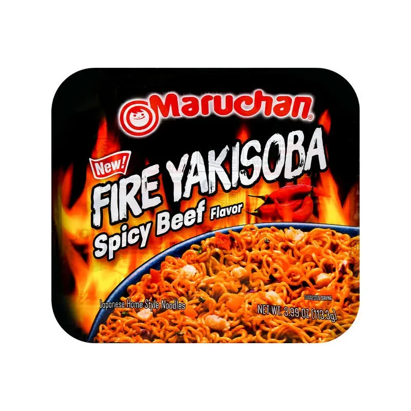 Maruchan Yakisoba, Fire, Spicy Beef - 3.99 oz