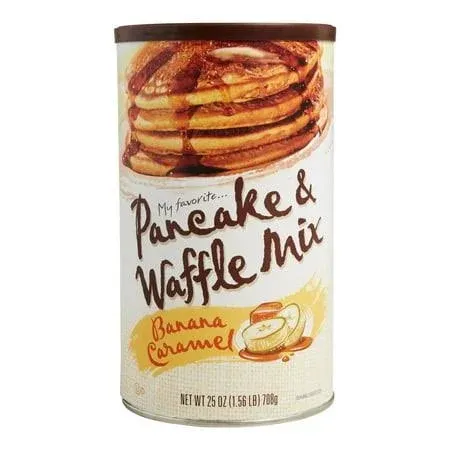 My Favorite Banana Caramel Pancake And Waffle Mix 25 oz. Pack