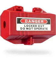 Tradesafe Plug Lock for Lockout Tagout 110-125 Volt Power Cord Lockout