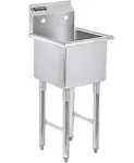 DuraSteel Stainless Steel Prep & Utility Sink