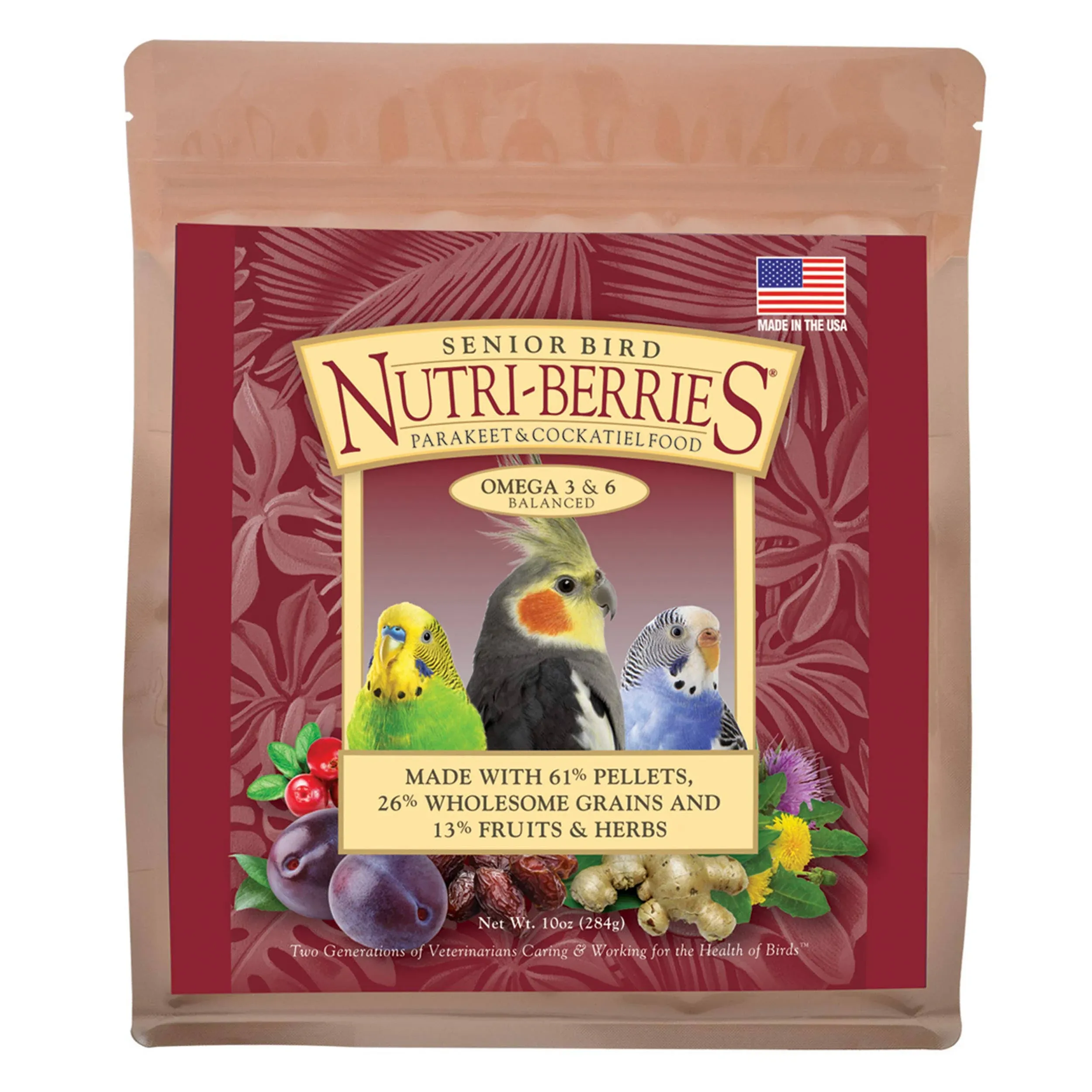 Lafeber Senior Bird Nutri-Berries Cockatiel 3lb