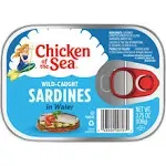 Chicken of the Sea Sardines in Water