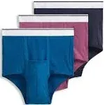 New 3 pack JOCKEY Pouch H Fly design BRIEFS 1145 classic fit WHITE