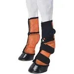 Tough 1 Contoured Mesh Fly Boots Orange