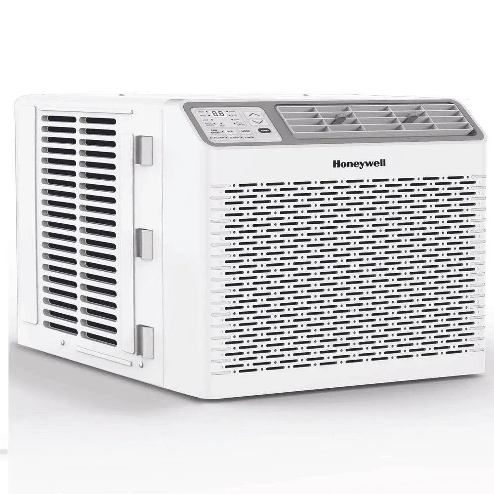 Honeywell 10,000 BTU Digital Window Air Conditioner, Remote, LED Display, 4 Modes, Eco, 450 Sq ft Coverage