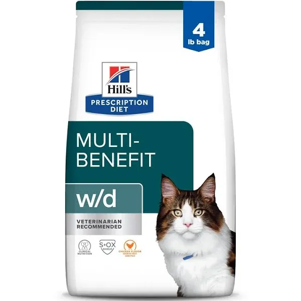 Hill's Prescription Diet Feline w/d Dry Cat Food