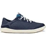 OLUKAI Moku Pae Men's Boat Shoes, No Tie Laces & Stretch Construction, Lightweight & Breathable Mesh, Comfort Fit & Wet Grip Rubber Soles