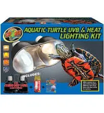 Aquatic Turtle Uvb And Heat Lighting Kit