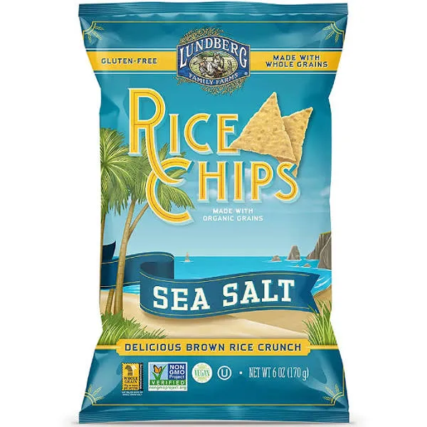 Lundberg Rice Chips Sea Salt