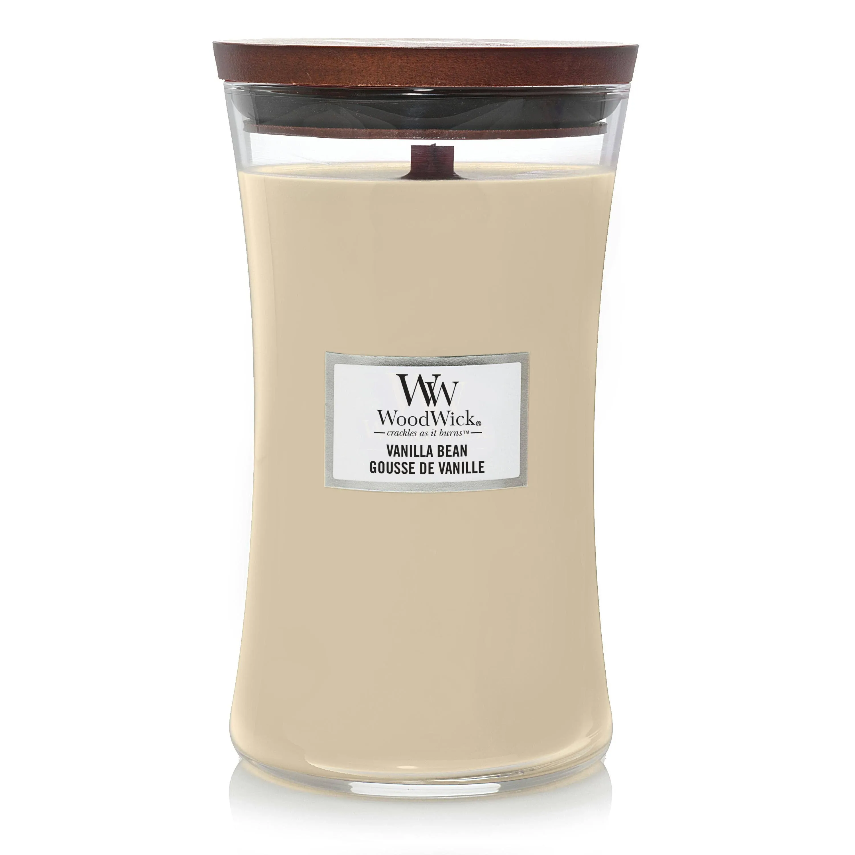 WoodWick -Vanilla Bean Large Candle