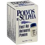 Polvos de Sulpha 7.5g Antibiotic Powder - First Aid for Cuts, Scrapes &amp; Burns