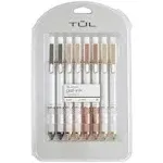 TUL Gl Series Retractable Gel Pens, Black Ink (8 pack)