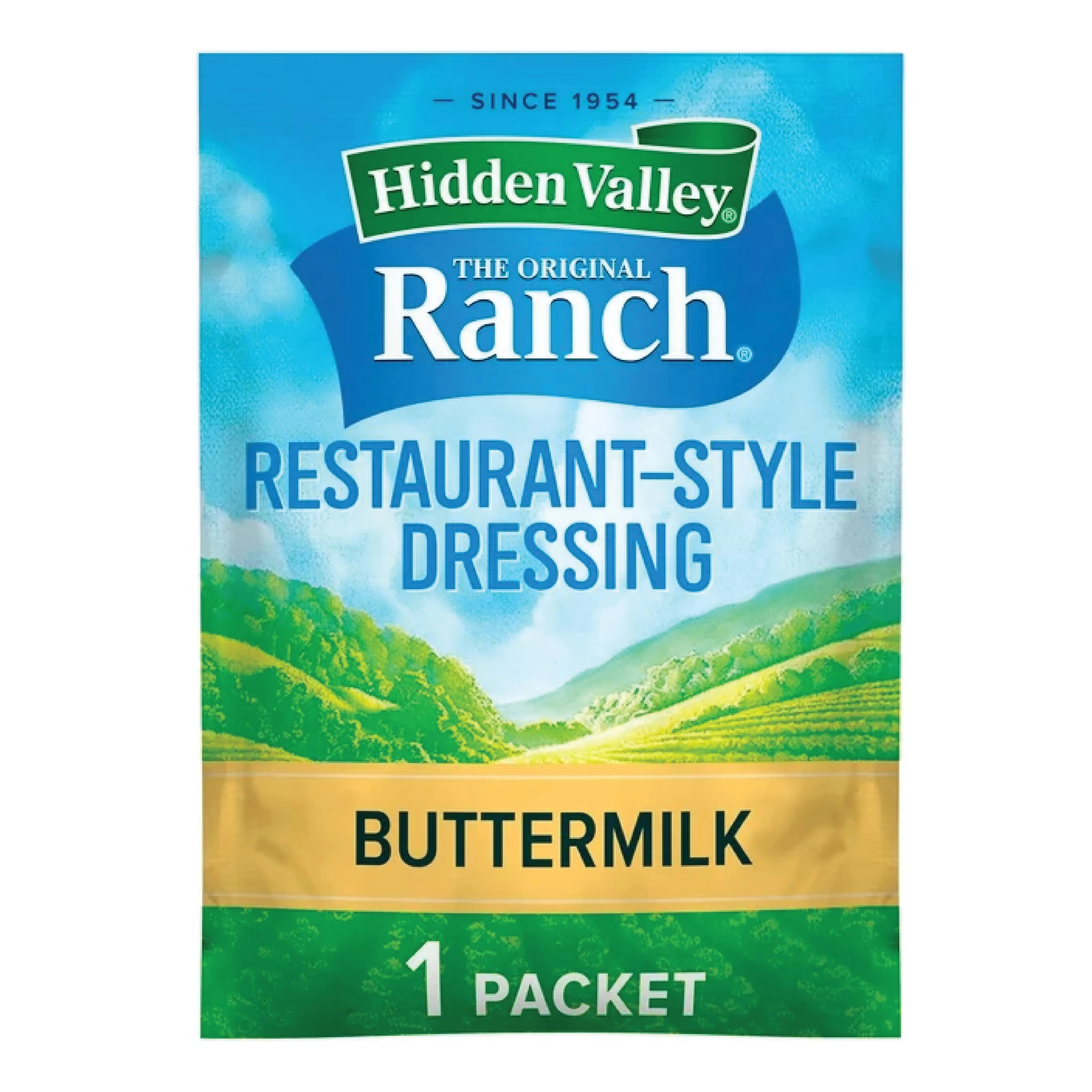 Hidden Valley The Original Ranch Salad Dressing & Seasoning Mix, Buttermilk Recipe - 0.4 oz