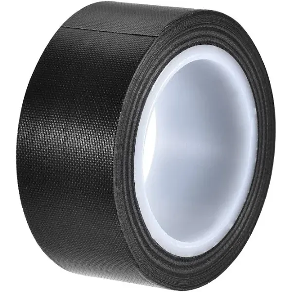 Heat Resistant Tape PTFE Film Adhesive Tape Black 25mm Width 10m Length LOVE