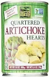 Native Forest Quartered Artichoke Hearts - Artichokes, Artichoke Hearts in Water, Canned Artichoke Hearts, Non-GMO, Vegan - 14 Ounce (Pack of 6)