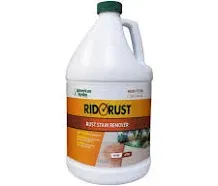 Rid-O-Rust Outdoor Rust Stain Remover, Concentrated Powder Formula, Removes Rust Stains, Calcium, and Limescale, 12 Ounces