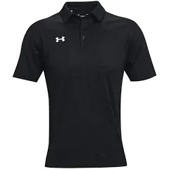 Under Armour Tech Team Mens Short Sleeve Polo Shirt Royal Blue/White Large NWT