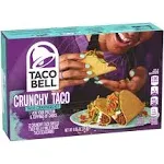 Taco Bell Crunchy Taco Cravings Kit with 12 Crunchy Taco Shells, Taco Bell Mild Sauce & Seasoning, 8.85 oz Box