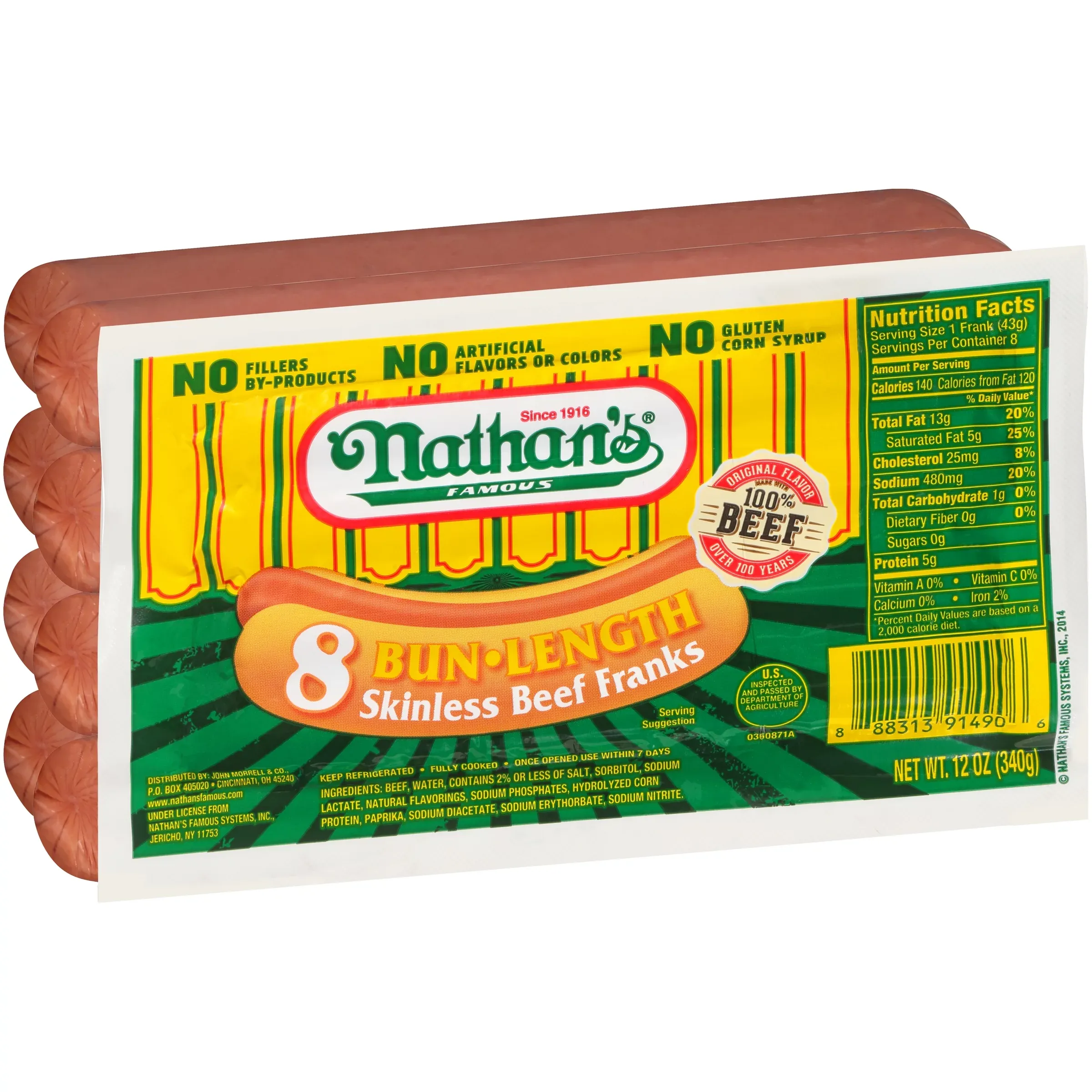 Nathan's Famous Beef Franks