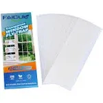 Faicuk 20-Pack Clear Window Fly Traps Sticky Fly Strip for Indoor Houseflies Nontoxic and Pesticide-Free