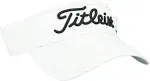 Titleist JAPAN Tour Perfomance Model Golf Visor Cap New HJ1VUP White Black