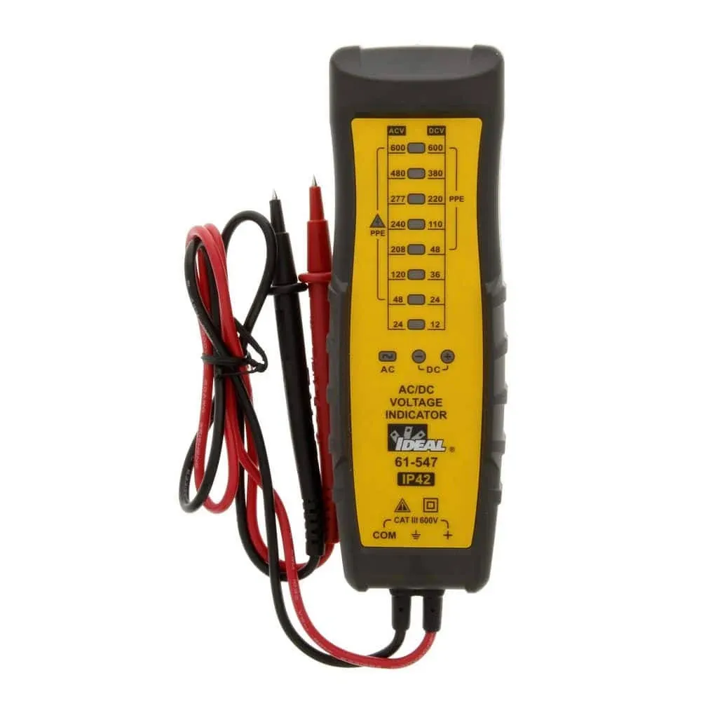 Ideal 61-547 8 Range AC/DC Voltage Tester