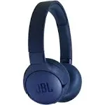 JBL Tune 660NC Blue Wireless Active Noise-Cancelling On-Ear Headphones