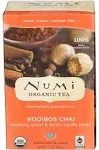 Numi Organic Rooibos Chai, with warming spices & mellow earthy tones, 18ct | DailyCareEssentials 