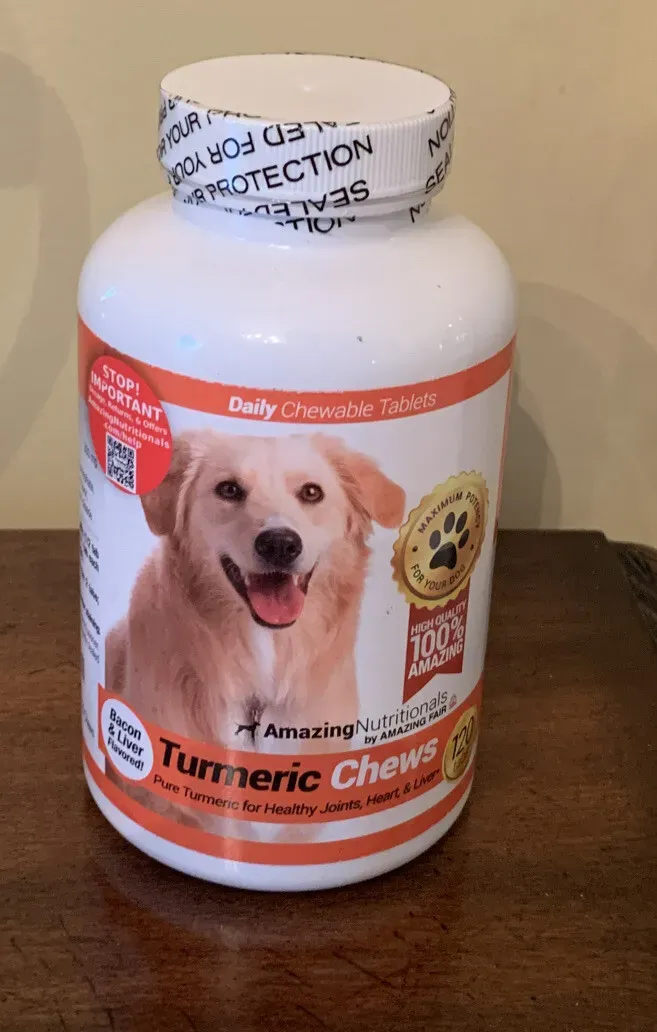 Amazing Nutritionals Amazing Turmeric for Dogs