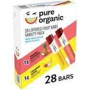 Pure Organic Layered Fruit Bars