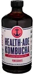 Health-Ade Kombucha Probiotic Tea, Pomegranate - 16 fl oz bottle