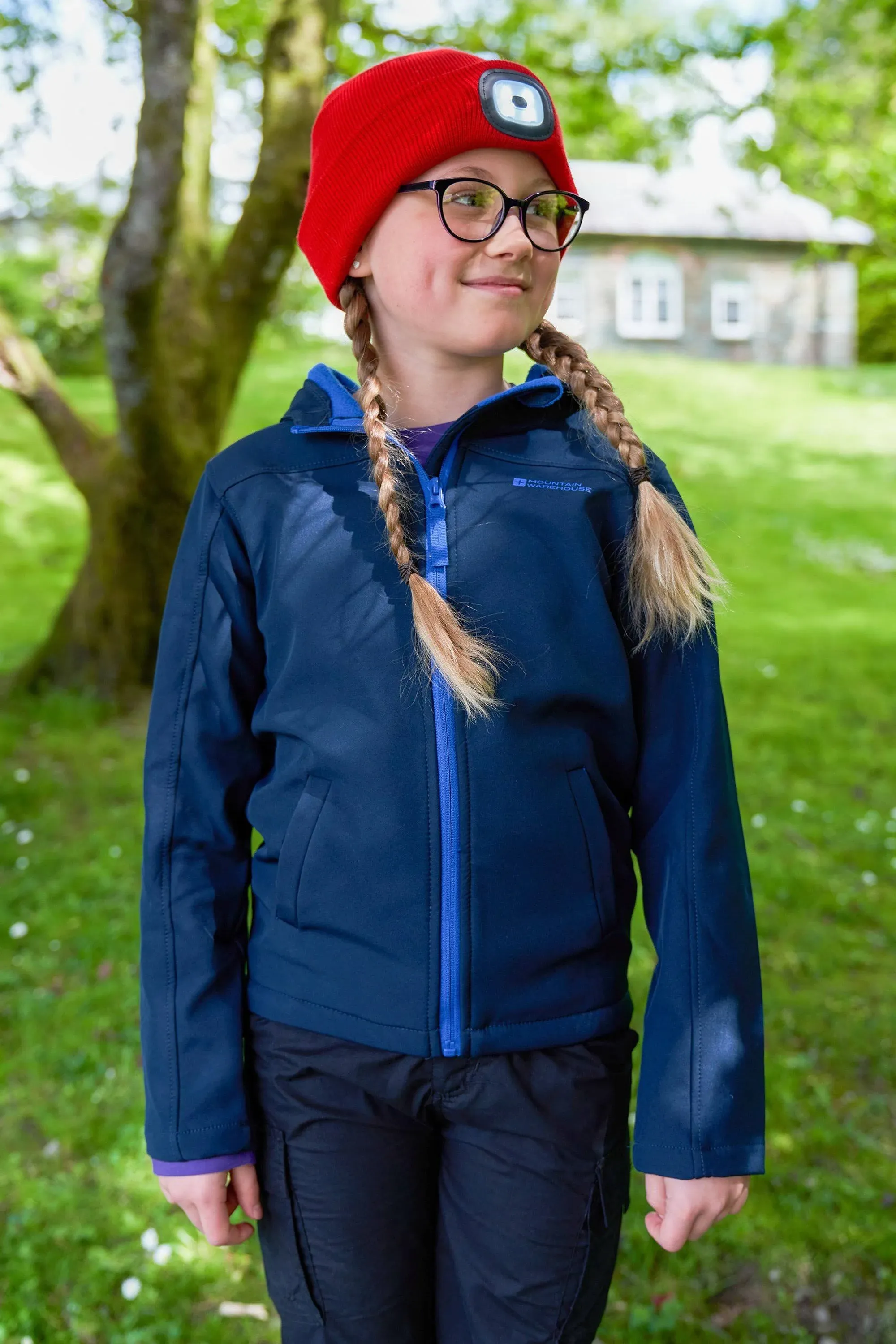 Mountain Warehouse Exodus Kids Water Resistant Softshell Jacket