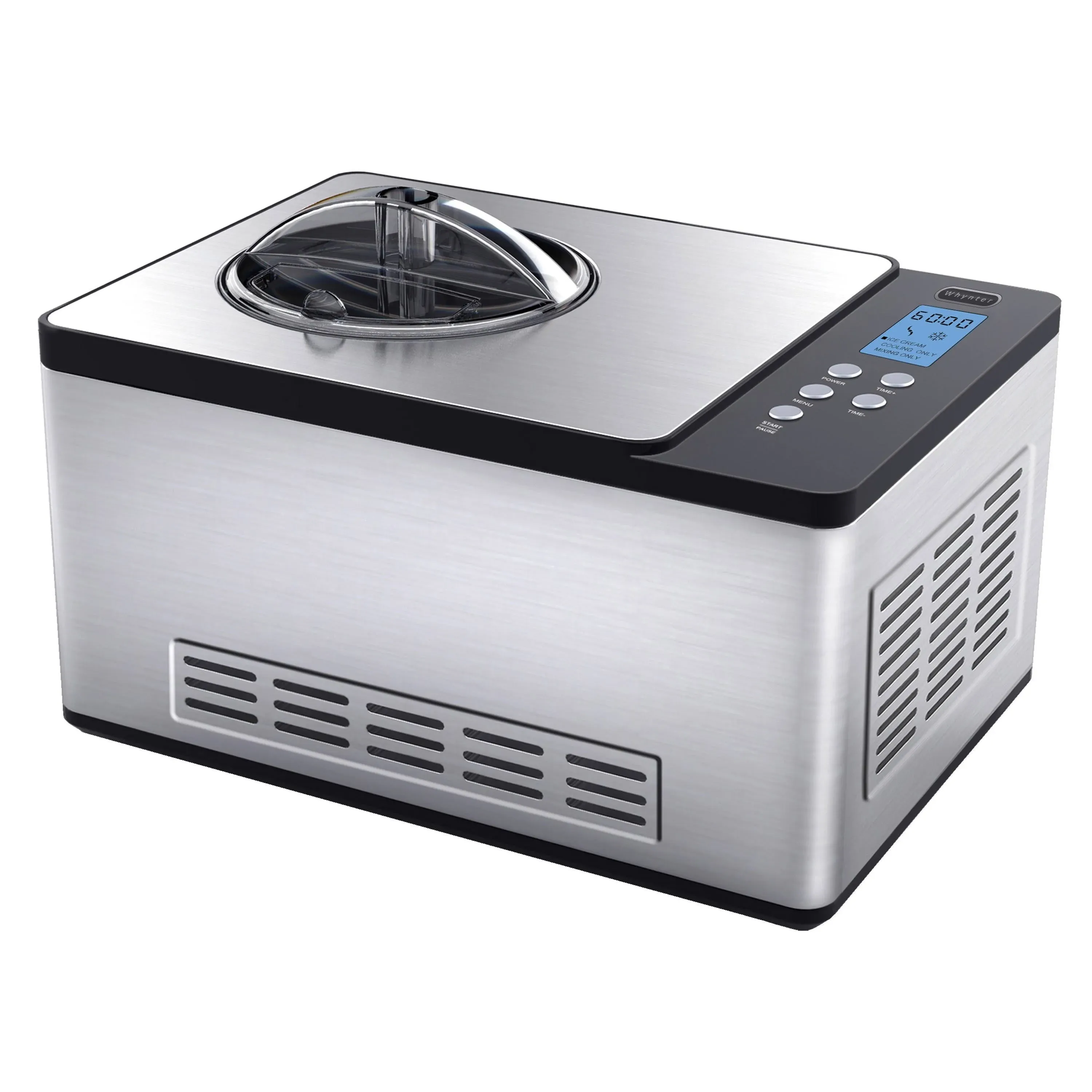 Whynter ICM-200LS - 2.1 Quart Ice Cream Maker - Stainless Steel